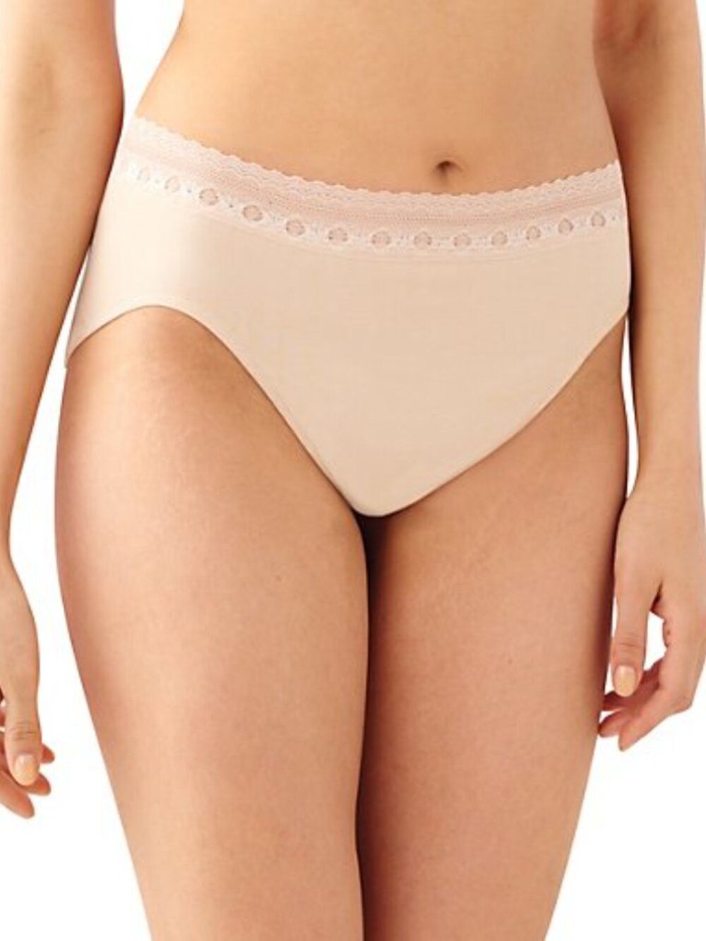 Bali Womens Comfort Revolution Microfiber Hi Cut Brief Underwear